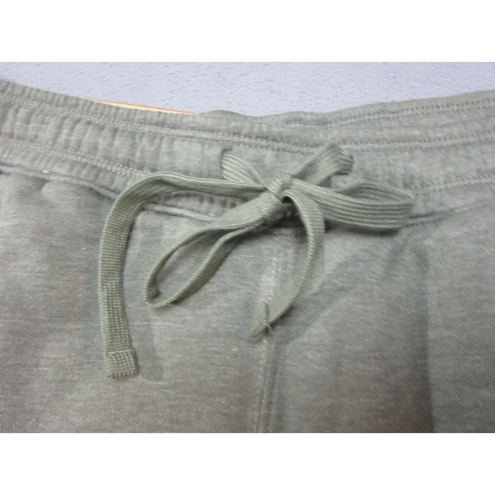 Eddie Bauer Sweat Pants Mens XL Green Faux Shearling Lined Jogger Outdoor New